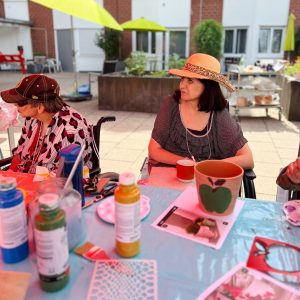 Kreativstunde im Frida Kahlo Haus