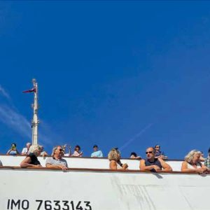 Tourist wider Willen
